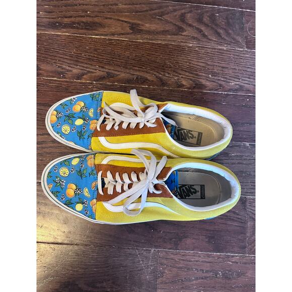 Vans Shoes Custom Lemon and Lime Design Men’s Size 13 - Picture 7 of 7